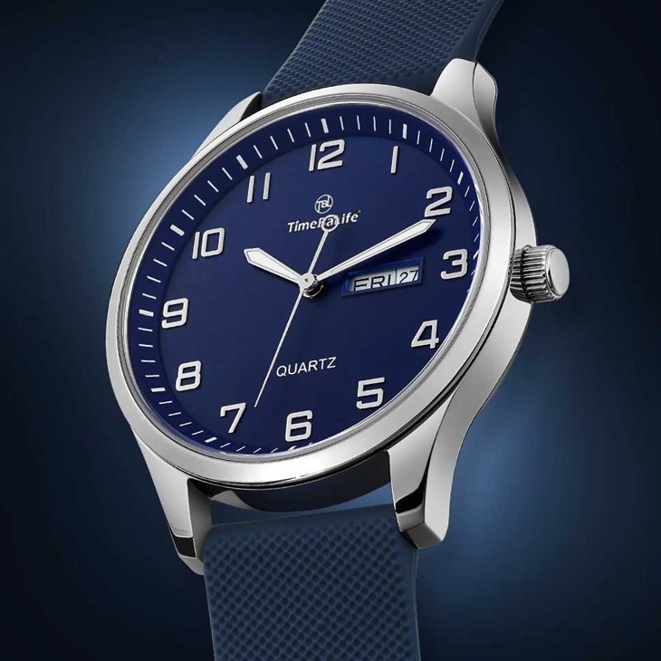 Rubber Strap Quartz Watch