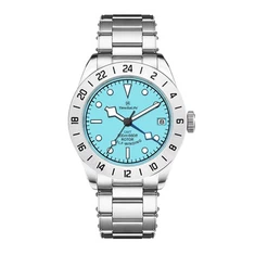 Pergerakan Mekanikal Lelaki NH34 Custom GMT Watch dengan tarikh