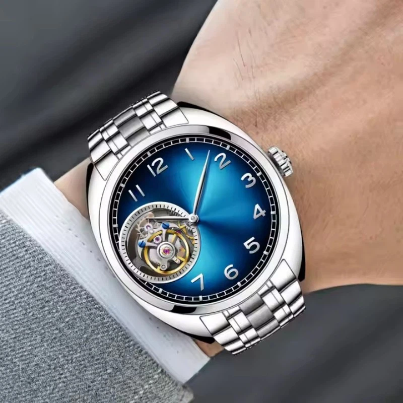 Tourbillon Watch OEM Custom Stainless Steel
