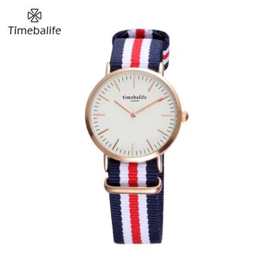 Jam Tangan Wanita Nylon Mudah Watch Nylon