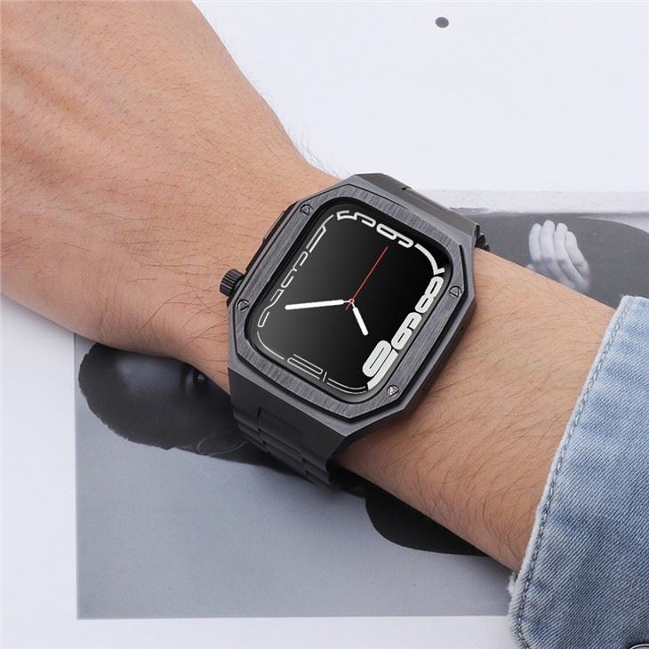 AP Design Metal Case With Band For Apple Watch 7/6 45mm 44mm