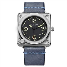 Jam Tangan Mekanikal Automatik Kalis Air Square